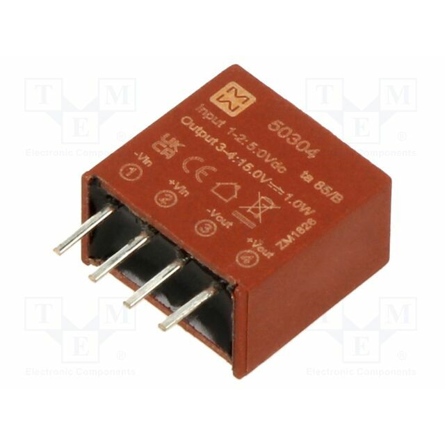 Converter: DC/DC; 1W; Uin: 4.5÷5