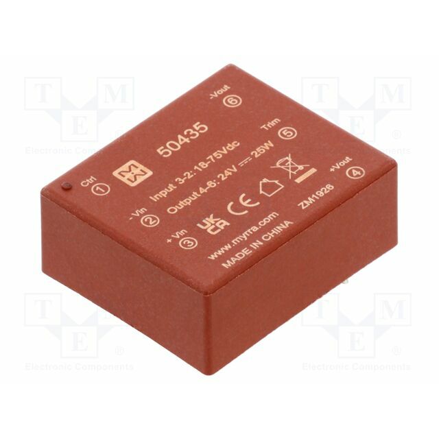 Converter: DC/DC; 25W; Uin: 18÷75VDC; Uout: