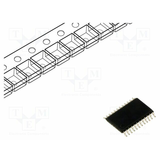 IC: digital; multiplexer; Ch: 8; SMD