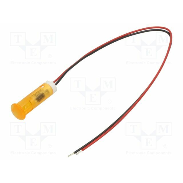 APEM Indicator: LED; flat; orange bright