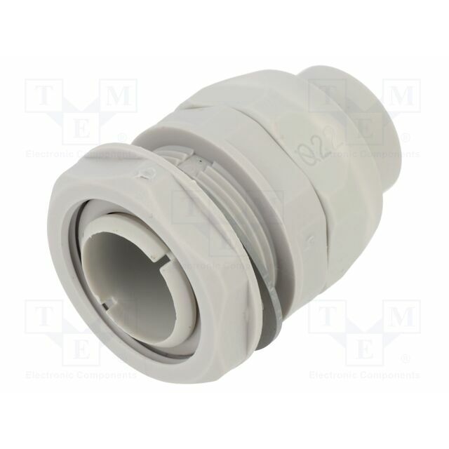 GEWISS Connecting device; IP54; grey; twistable