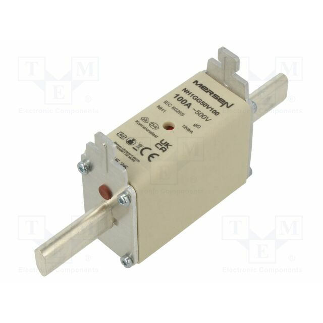 MERSEN Fuse: fuse; NH1; ceramic,industrial
