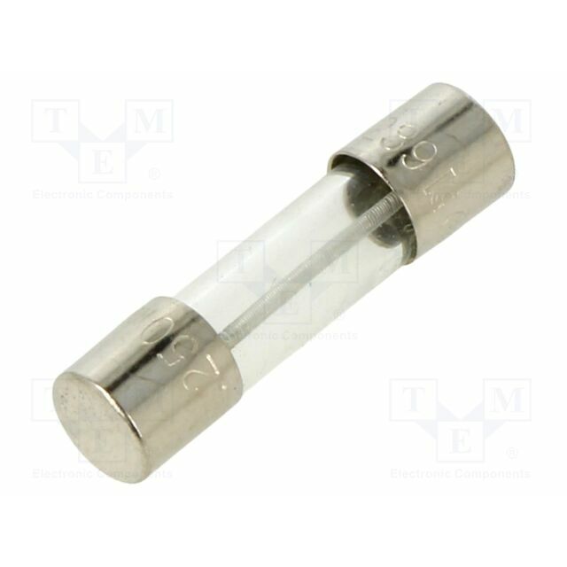 LITTELFUSE Fuse: fuse; 5.2x20mm; glass