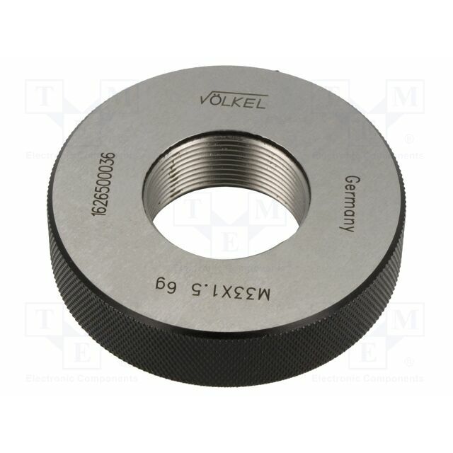 VÖLKEL Thread plug gauge; M33; 1