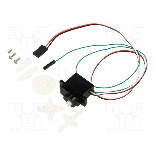 Motor: servo; 4.8÷6VDC; micro; analogue