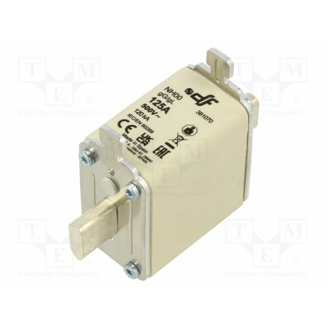 DF ELECTRIC Fuse: fuse; ceramic,industrial