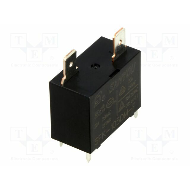 SANYOU Relay: miniature; Ucoil: 5VDC; SPST-NO