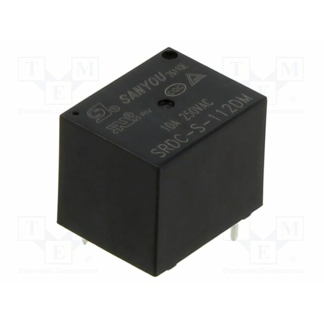 SANYOU Relay: electromagnetic; Ucoil: 12VDC; SPST-NO