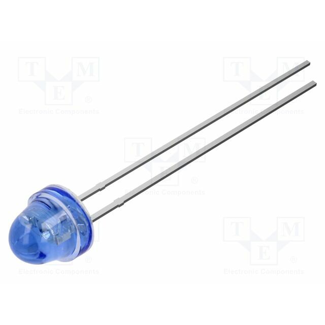 OPTOSUPPLY LED; blue; 5mm; 3000mcd; 30°