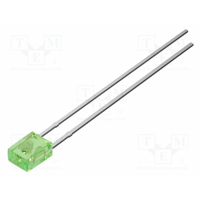 OPTOSUPPLY LED; yellow green; rectangular; 2x3x4mm