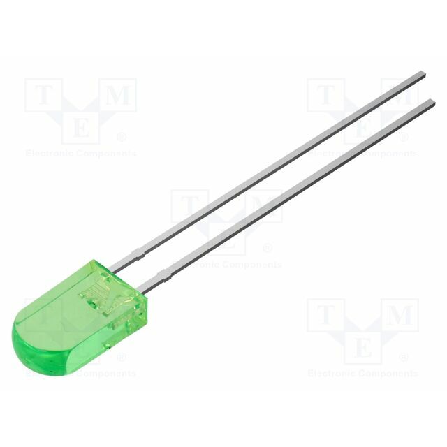 OPTOSUPPLY LED; yellow green; 220mcd; 100°