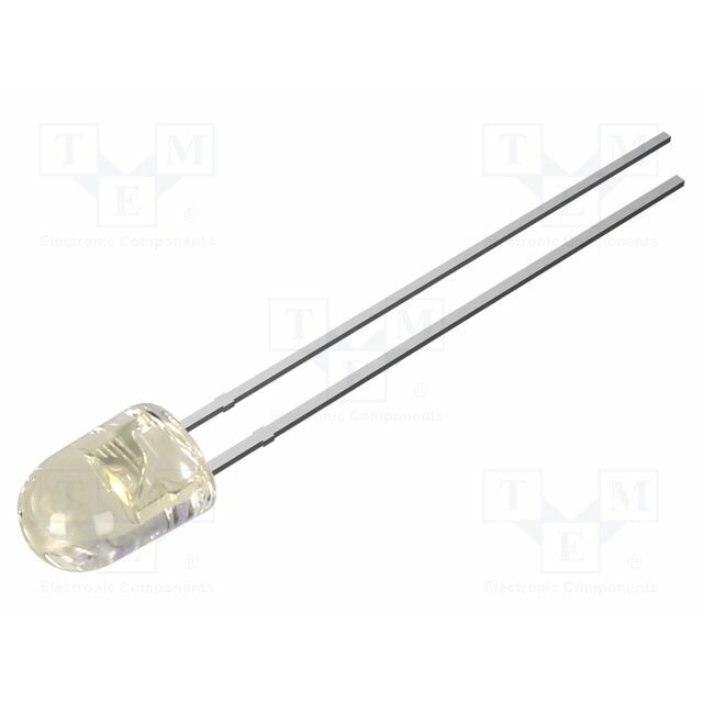 OPTOSUPPLY LED; white warm; oval; 5