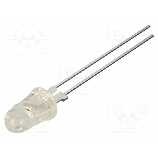 OPTOSUPPLY LED; orange; 5mm; 150000mcd; 8°