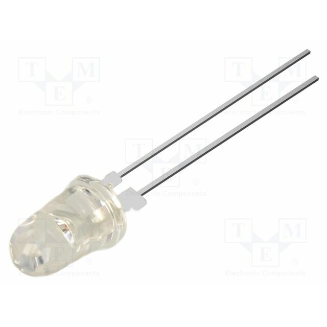 OPTOSUPPLY LED; amber; 5mm; 150000mcd; 8°