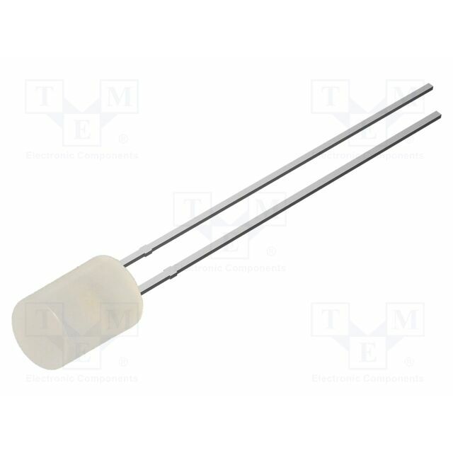 OPTOSUPPLY LED; white warm; 5mm; 150mcd