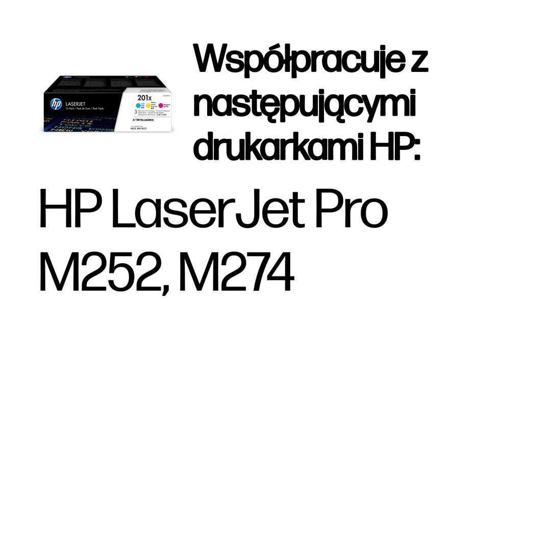 HP INC. HP 201X 3-pack CMY