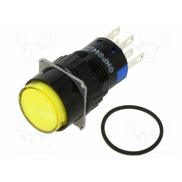 ONPOW Switch: push-button; Pos: 2; SPDT