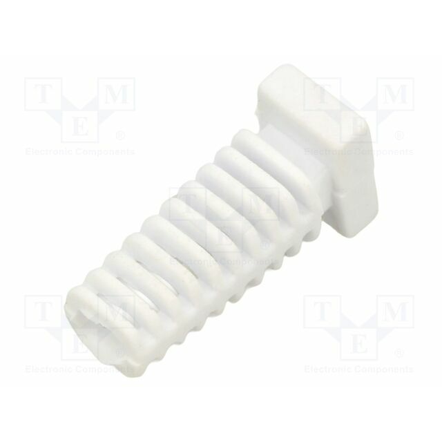 WEST POL Strain relief; elastomer; white