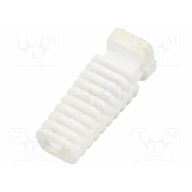 WEST POL Strain relief; elastomer; white