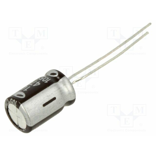 SAMWHA Capacitor: electrolytic; THT; 470uF; 10VDC