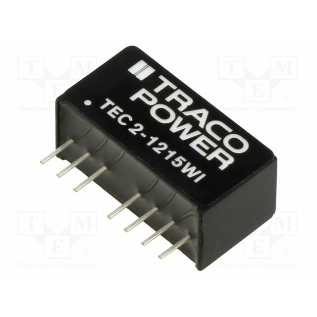 TRACO POWER Converter: DC/DC; 2W; Uin: