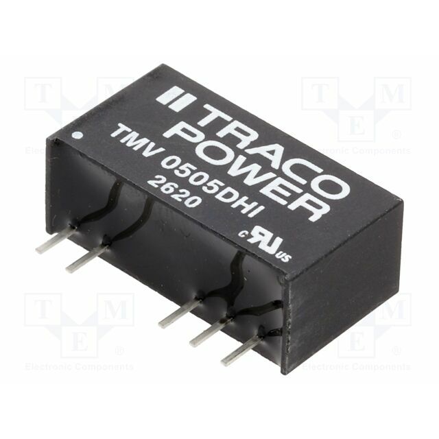 TRACO POWER Converter: DC/DC; 1W; Uin: