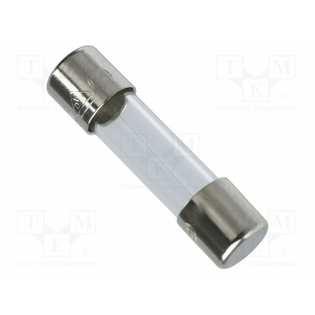 PEAKTECH Fuse; 500mA; 250V; 5x20mm; 10pcs