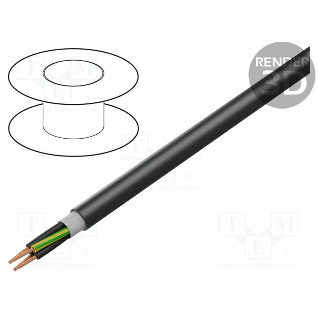 LAPP Wire: control cable; 2x1mm2; PUR