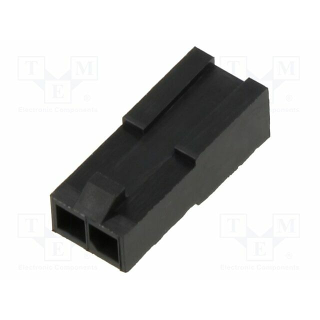 TE CONNECTIVITY Connector: wire-wire; plug; PIN: