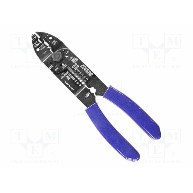 MOLEX Tool: for crimping; 22AWG÷10AWG; manual