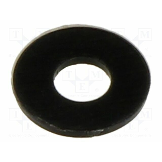 ESSENTRA Washer; round; h=0.5mm; D=6