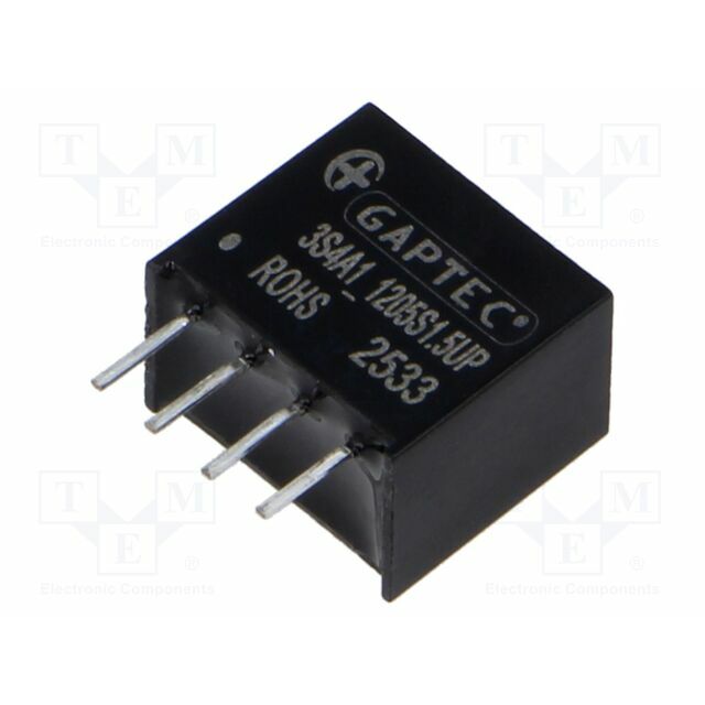 GAPTEC Electronic Converter: DC/DC; 3W; Uin: