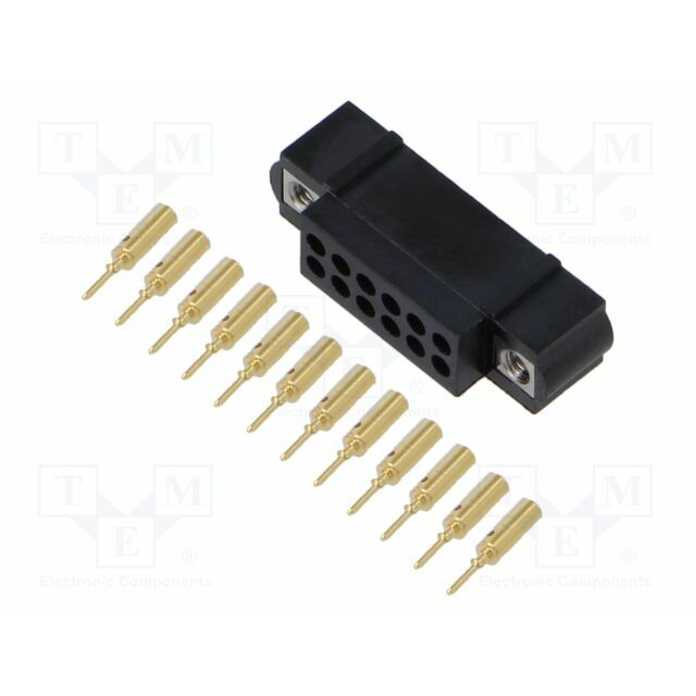 HARWIN Connector: wire-wire/PCB; plug; male; PIN: