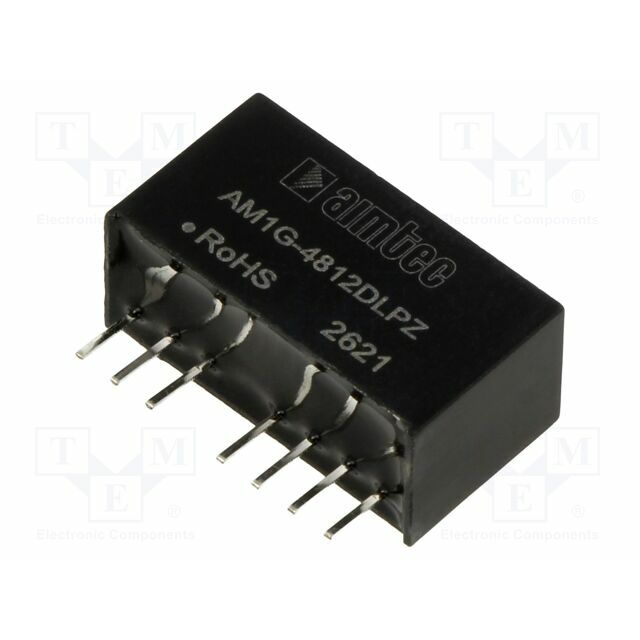 AIMTEC Converter: DC/DC; 1W; Uin: 36÷75VDC