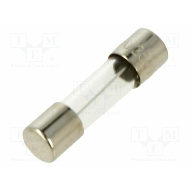 LITTELFUSE Fuse: fuse; 5.2x20mm; glass