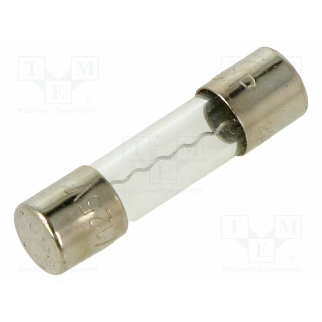 LITTELFUSE Fuse: fuse; 5.2x20mm; glass