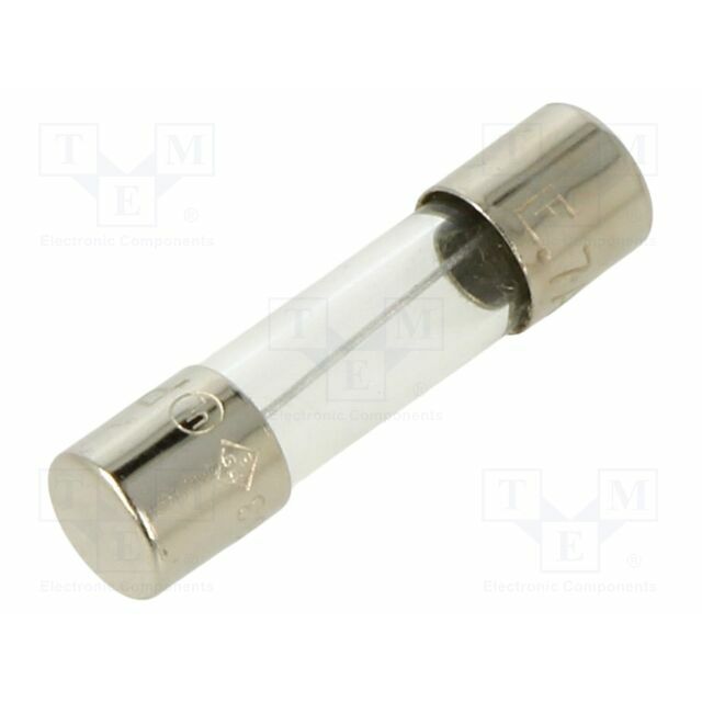 LITTELFUSE Fuse: fuse; 5.2x20mm; glass