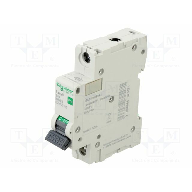 SCHNEIDER ELECTRIC Circuit breaker; 230/400VAC; Inom: