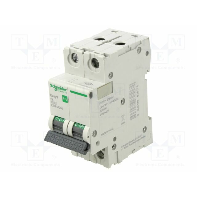 SCHNEIDER ELECTRIC Circuit breaker; 230/400VAC; Inom:
