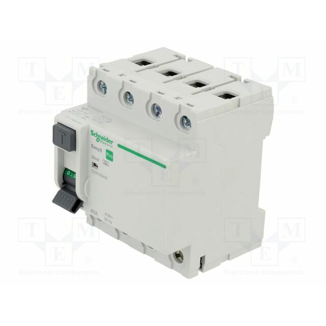 SCHNEIDER ELECTRIC RCD breaker; Inom: 40A