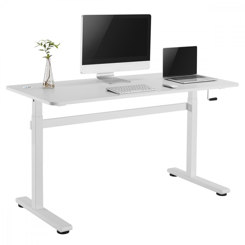 MACLEAN Sit stand manual desk Ergo-Office