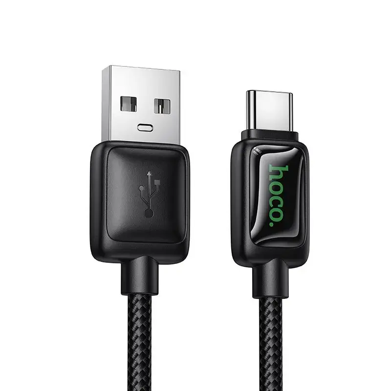 HOCO. Cable with LCD USB A