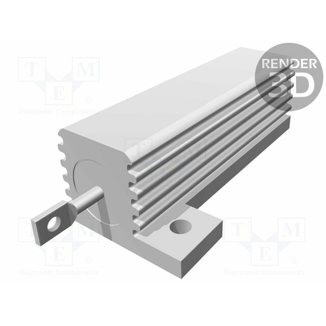 TE CONNECTIVITY Resistor: wire-wound; 1kΩ; with
