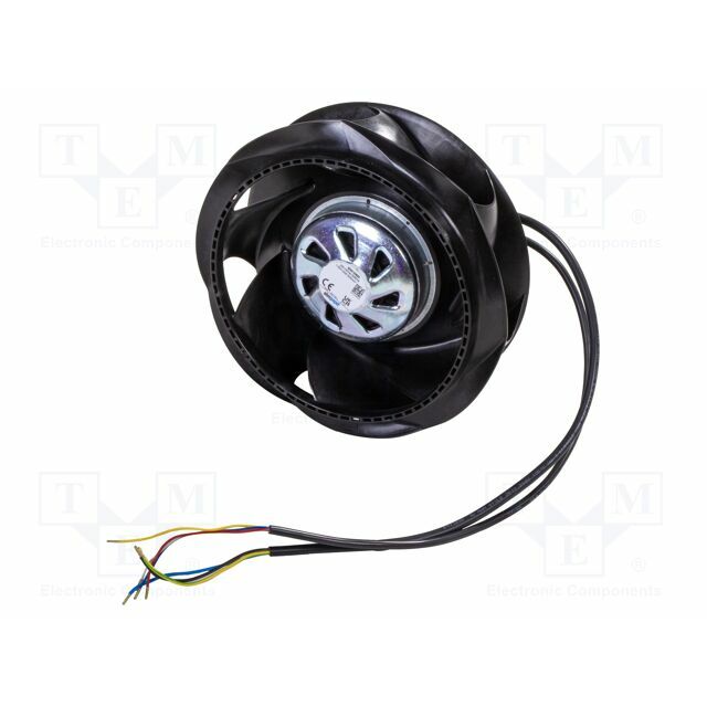 EBM-PAPST Fan: EC; Ø190x92mm; radial; 230VAC