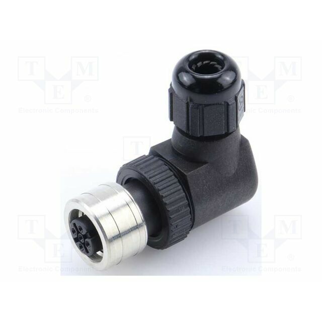 MOLEX Connector: M12; socket; PIN: 5