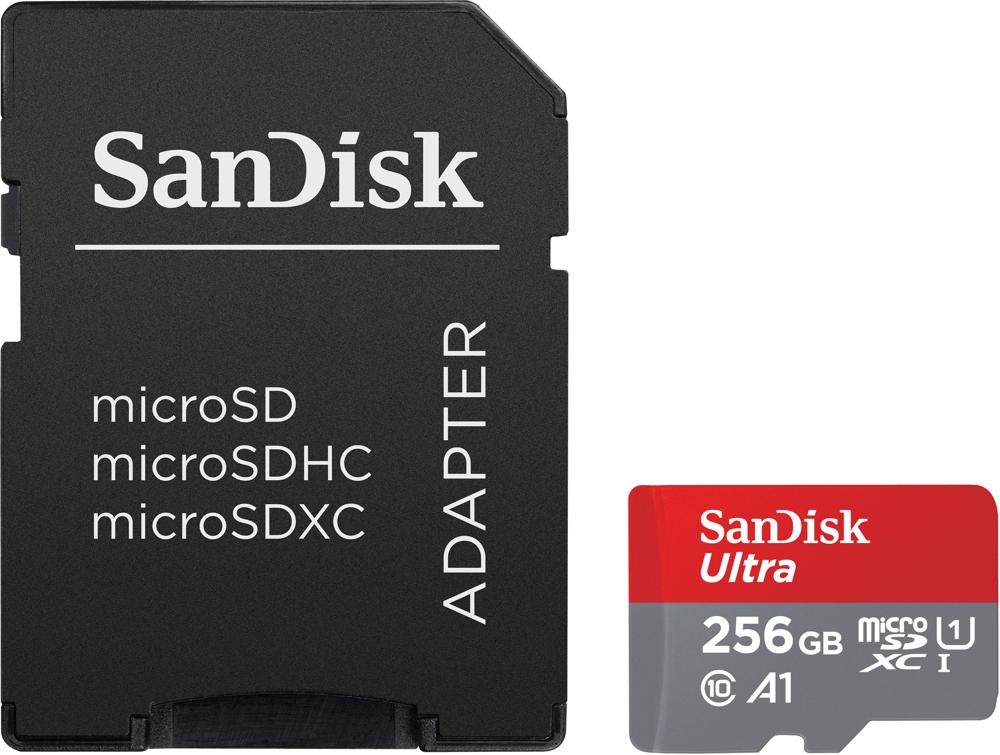 Atmiņas karte Sandisk Ultra microSDXC 256GB