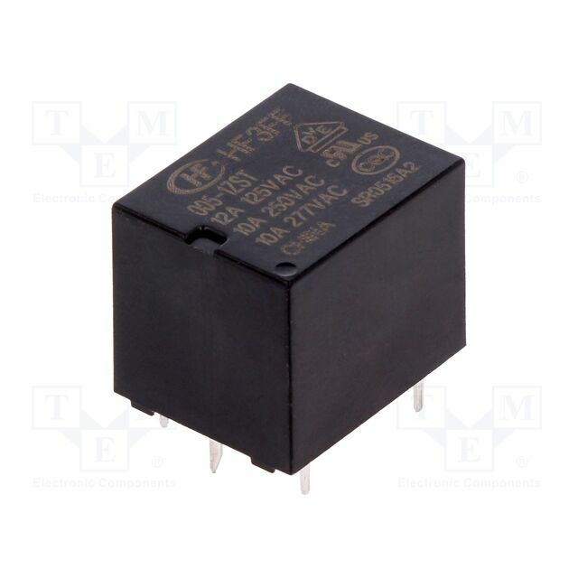 HONGFA RELAY Relay: electromagnetic; Ucoil: 5VDC