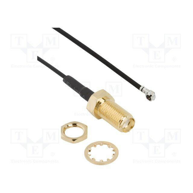 AMPHENOL RF Cable; 0.1m; AMC