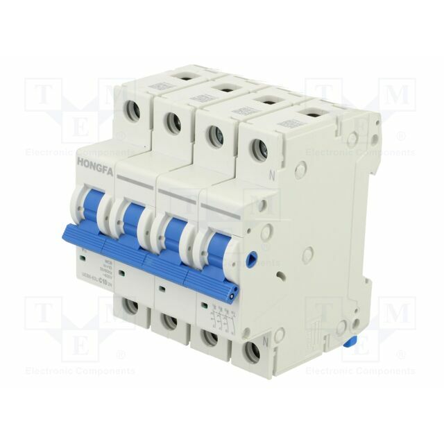 HONGFA RELAY Circuit breaker; 230/400VAC; Inom: