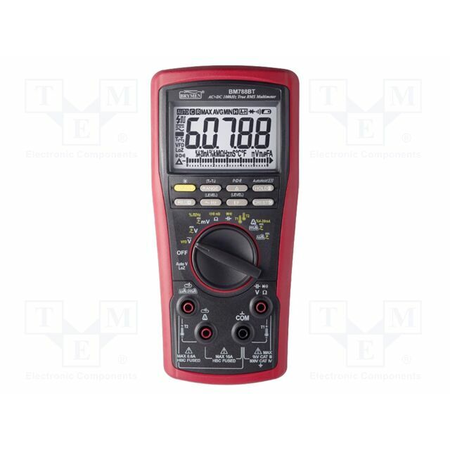 BRYMEN Digital multimeter; LCD; 4-5/6 digits